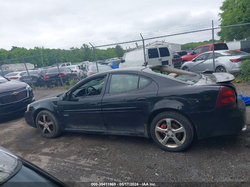 2007 Pontiac Grand Prix Gxp VIN: 2G2WC58C571208746 Lot: 39411969