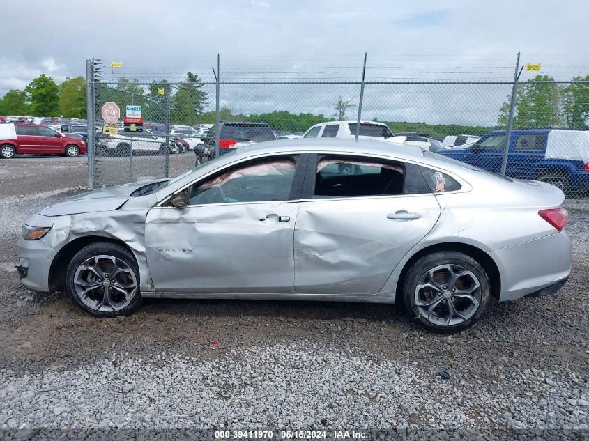 2021 Chevrolet Malibu Fwd Lt VIN: 1G1ZD5ST9MF026091 Lot: 39411970