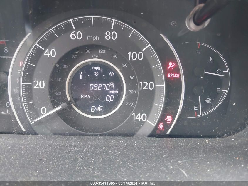 2015 Honda Cr-V Ex-L VIN: 2HKRM4H7XFH623240 Lot: 39411985