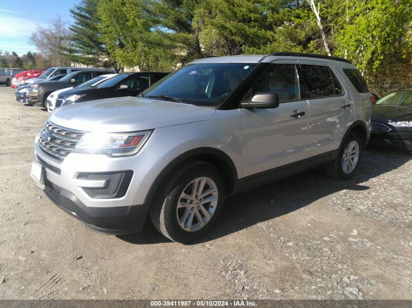 2017 Ford Explorer VIN: 1FM5K8B82HGC80424 Lot: 39411987