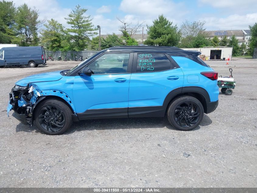 2024 Chevrolet Trailblazer Awd Rs VIN: KL79MUSL7RB089333 Lot: 39411988