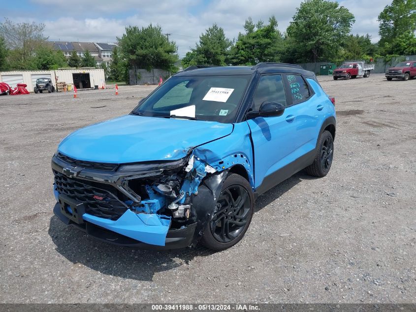 2024 Chevrolet Trailblazer Awd Rs VIN: KL79MUSL7RB089333 Lot: 39411988