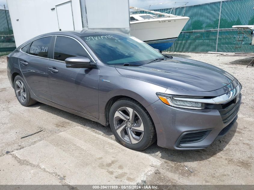 2019 Honda Insight Ex VIN: 19XZE4F5XKE014193 Lot: 39411989