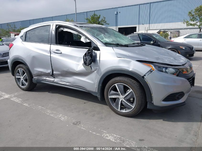 2022 Honda Hr-V Awd Ex VIN: 3CZRU6H54NM771770 Lot: 39412000