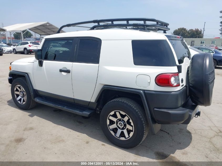 2014 Toyota Fj Cruiser VIN: JTEBU4BFXEK190242 Lot: 39412001