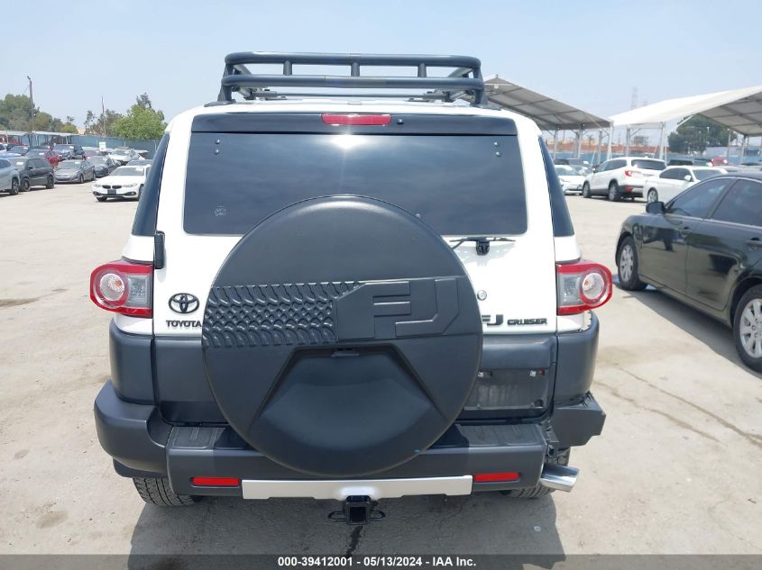 2014 Toyota Fj Cruiser VIN: JTEBU4BFXEK190242 Lot: 39412001