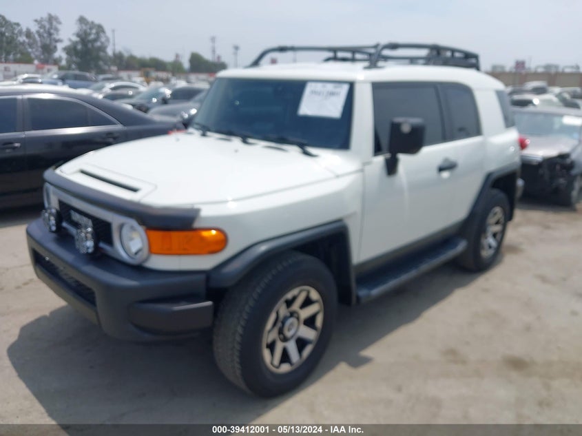 2014 Toyota Fj Cruiser VIN: JTEBU4BFXEK190242 Lot: 39412001