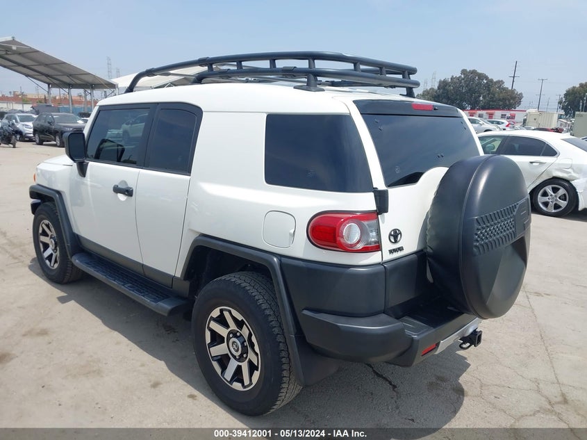 2014 Toyota Fj Cruiser VIN: JTEBU4BFXEK190242 Lot: 39412001