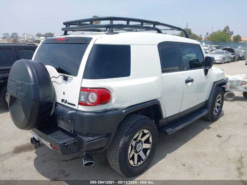 2014 Toyota Fj Cruiser VIN: JTEBU4BFXEK190242 Lot: 39412001