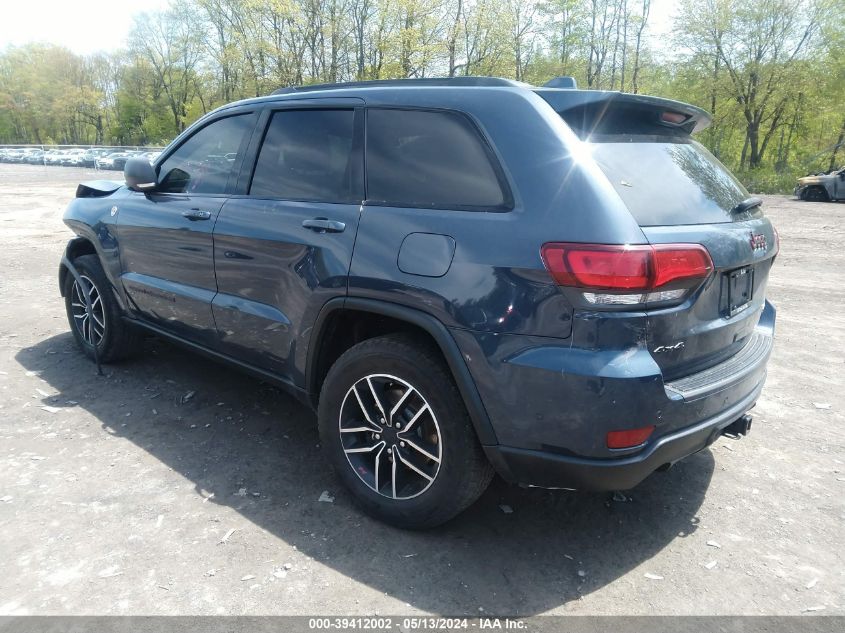 2019 Jeep Grand Cherokee Trailhawk 4X4 VIN: 1C4RJFLG9KC786656 Lot: 39412002