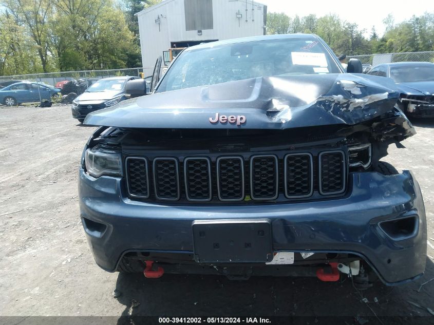 2019 Jeep Grand Cherokee Trailhawk 4X4 VIN: 1C4RJFLG9KC786656 Lot: 39412002