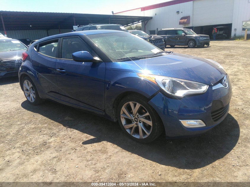 2017 Hyundai Veloster VIN: KMHTC6AD0HU309699 Lot: 39412004