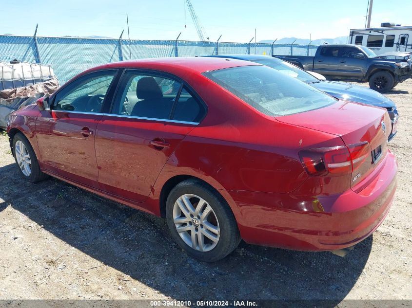 2017 Volkswagen Jetta 1.4T S VIN: 3VW2B7AJ5HM229864 Lot: 39412010