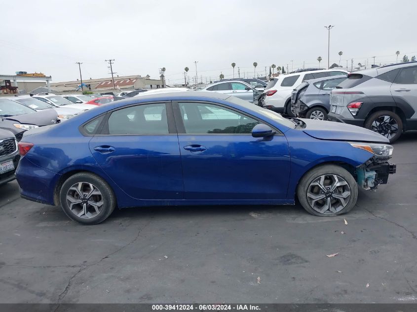 2020 Kia Forte Fe/Lxs VIN: 3KPF24AD5LE149710 Lot: 39412024