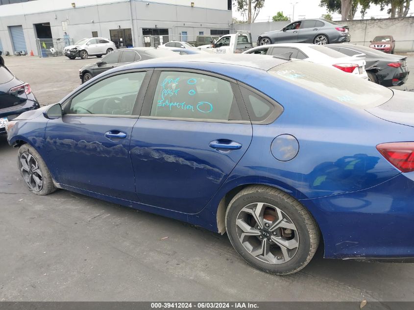 2020 Kia Forte Fe/Lxs VIN: 3KPF24AD5LE149710 Lot: 39412024