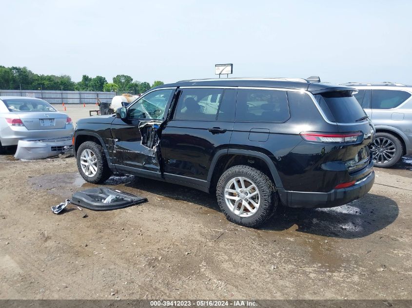 2022 Jeep Grand Cherokee L Laredo 4X4 VIN: 1C4RJKAG2N8566732 Lot: 39412023