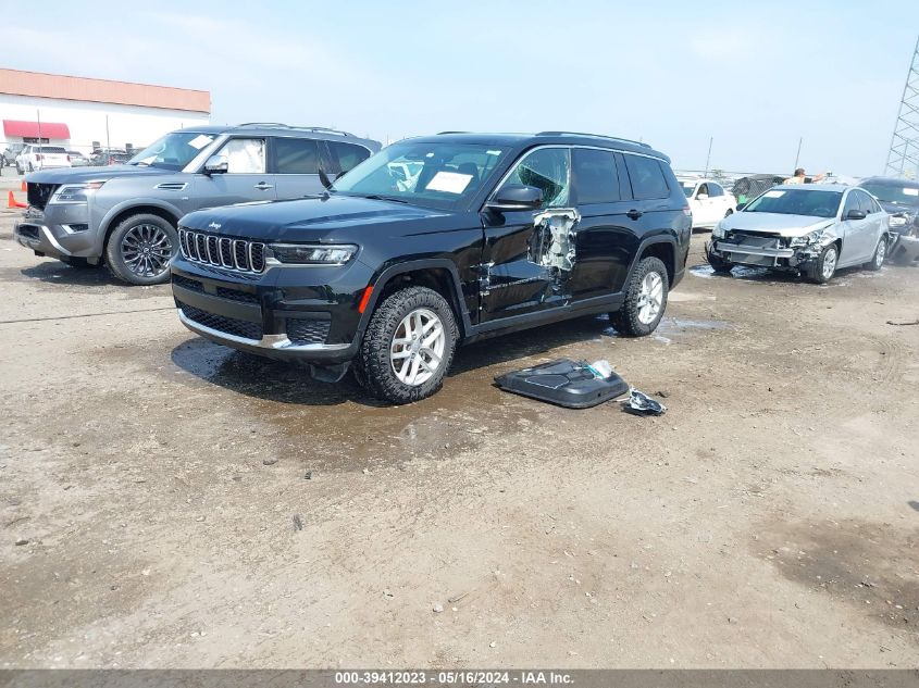 2022 Jeep Grand Cherokee L Laredo 4X4 VIN: 1C4RJKAG2N8566732 Lot: 39412023