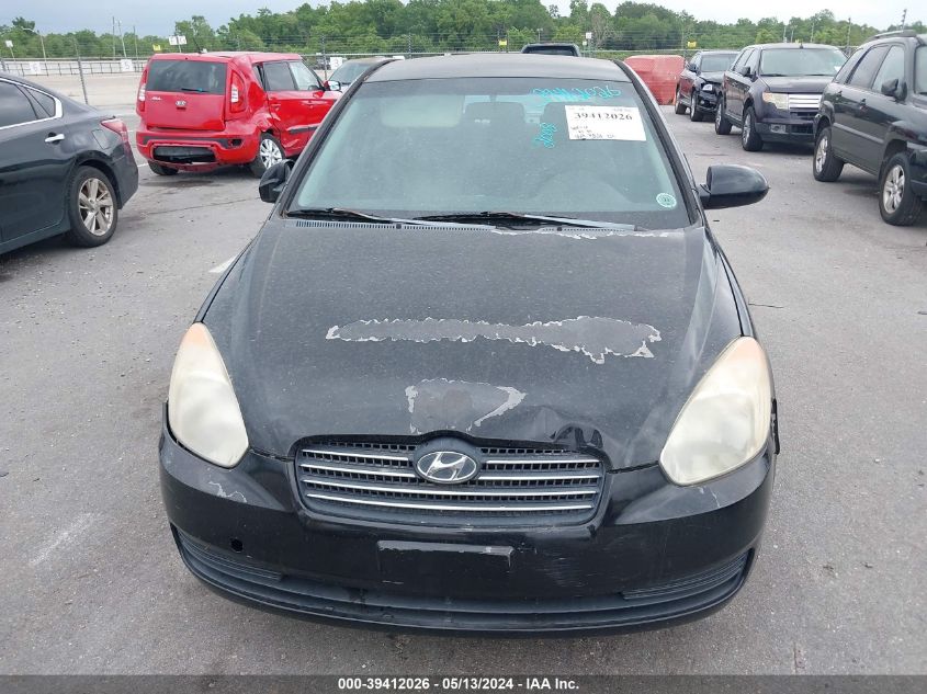 2008 Hyundai Accent Gls VIN: KMHCN46C88U236144 Lot: 39412026