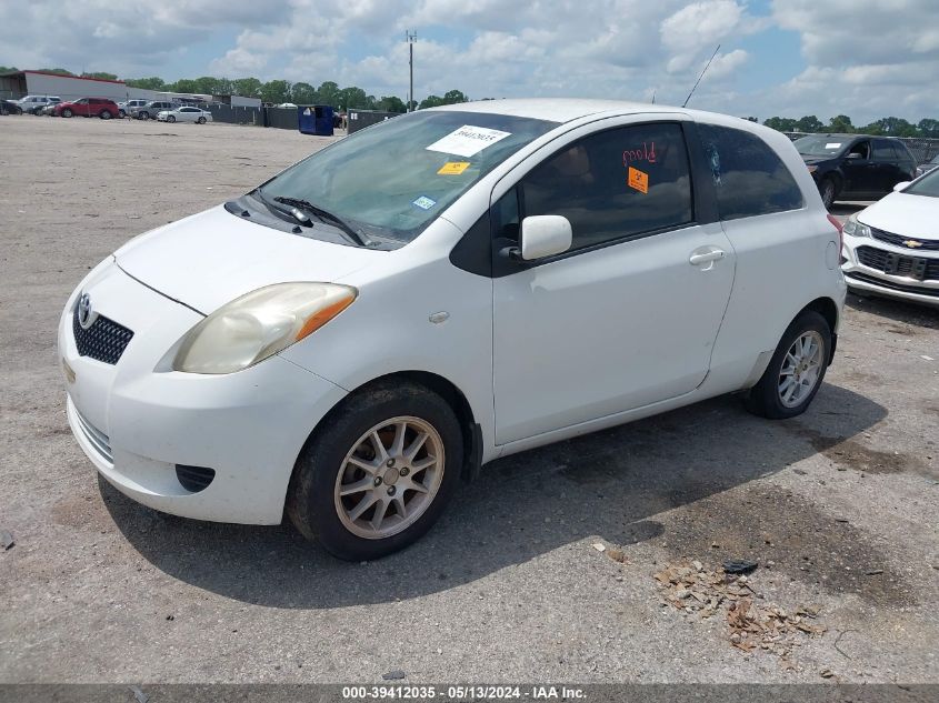 2008 Toyota Yaris VIN: JTDJT923385217788 Lot: 39412035