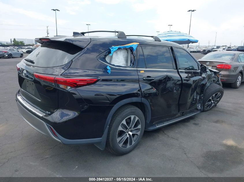 2020 Toyota Highlander Xle VIN: 5TDHZRAH7LS018482 Lot: 39412037