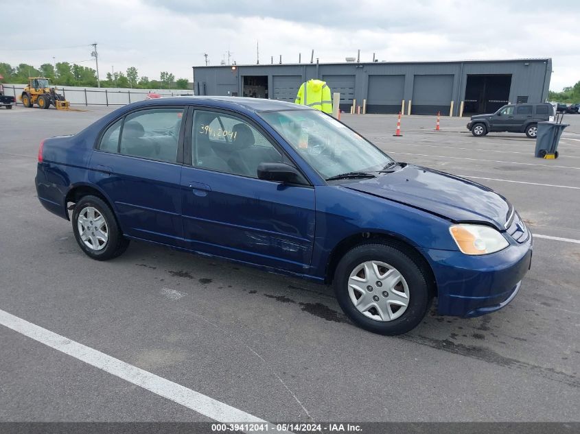 2003 Honda Civic Lx VIN: 2HGES15573H515671 Lot: 39412041