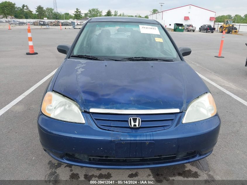 2003 Honda Civic Lx VIN: 2HGES15573H515671 Lot: 39412041