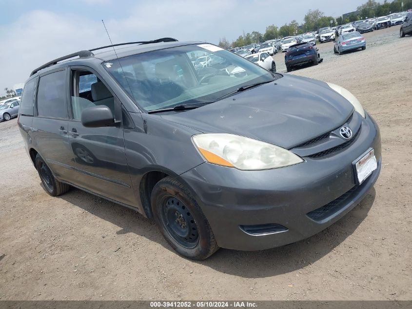 2008 Toyota Sienna Ce VIN: 5TDZK23C58S109372 Lot: 39412052