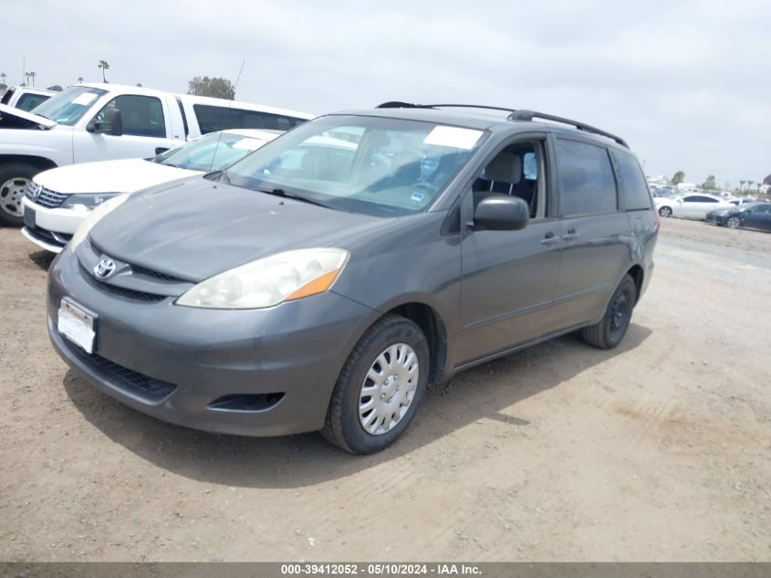 2008 Toyota Sienna Ce VIN: 5TDZK23C58S109372 Lot: 39412052