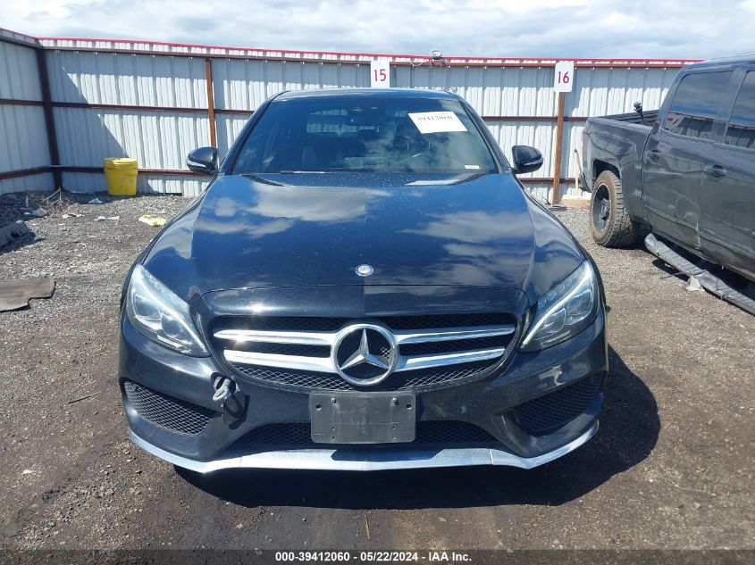 2015 Mercedes-Benz C 400 4Matic VIN: 55SWF6GB2FU027969 Lot: 39412060