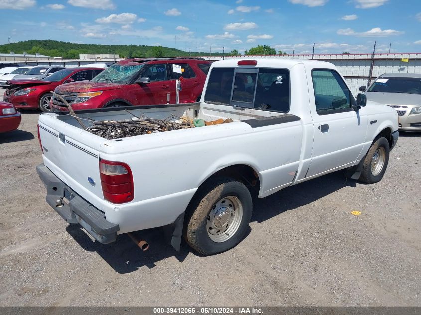 2002 Ford Ranger Xl/Xlt VIN: 1FTYR10D82PB08216 Lot: 39412065