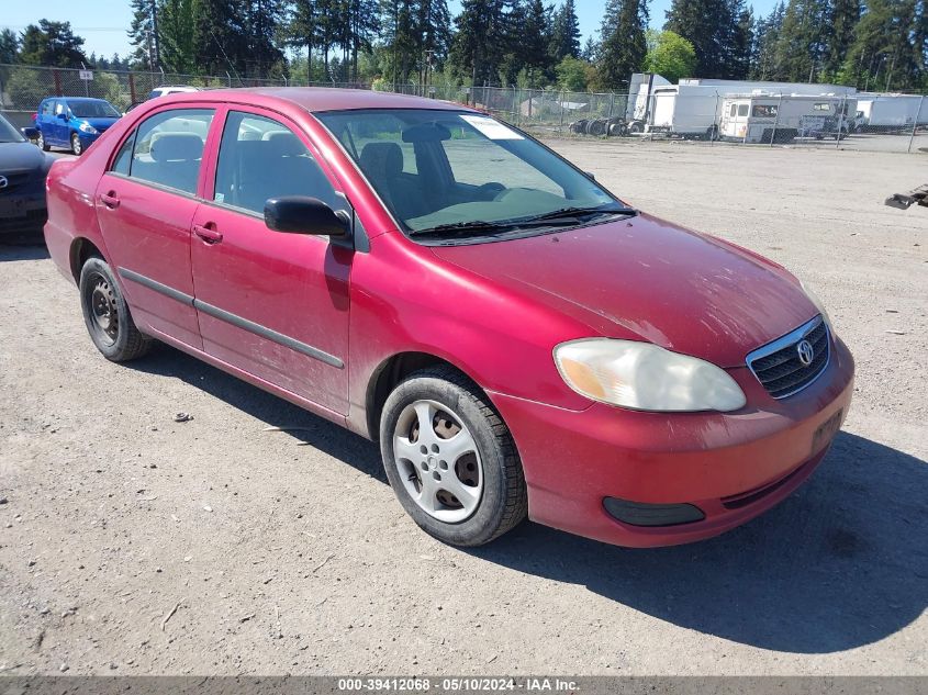 2006 Toyota Corolla Ce VIN: 1NXBR32E86Z656601 Lot: 39412068