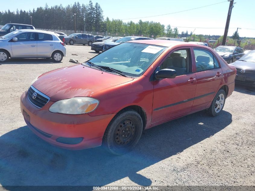 2006 Toyota Corolla Ce VIN: 1NXBR32E86Z656601 Lot: 39412068