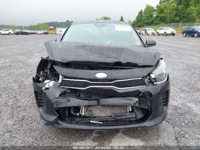 2018 Kia Rio Lx VIN: 3KPA24ABXJE065520 Lot: 39412071