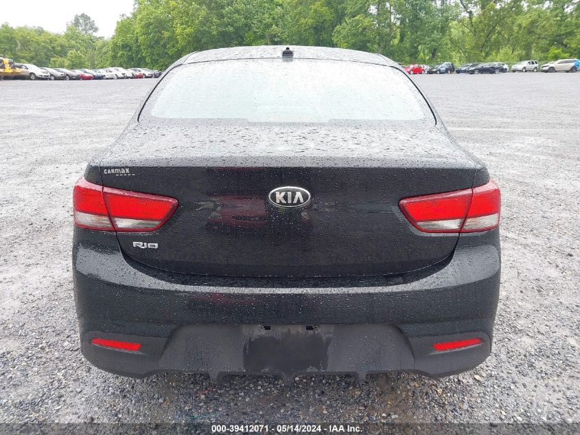 2018 Kia Rio Lx VIN: 3KPA24ABXJE065520 Lot: 39412071