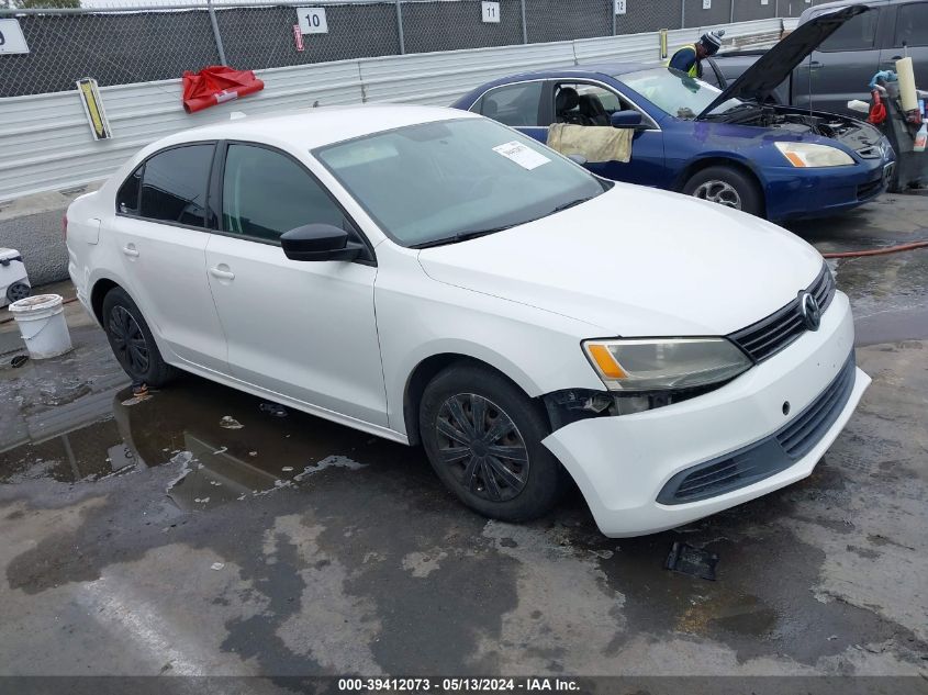 2012 Volkswagen Jetta 2.0L S VIN: 3VW2K7AJ5CM405370 Lot: 39412073