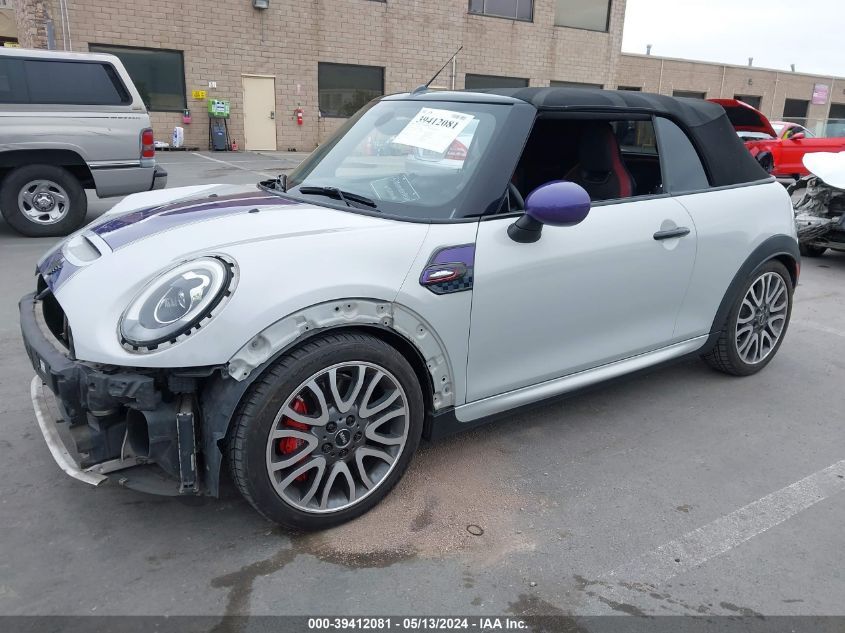 2017 Mini Convertible John Cooper Works VIN: WMWWH9C55H3A78086 Lot: 39412081