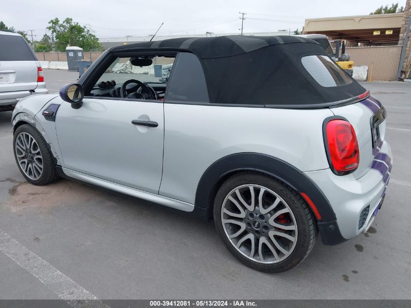 2017 Mini Convertible John Cooper Works VIN: WMWWH9C55H3A78086 Lot: 39412081