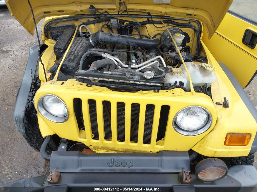 2005 Jeep Wrangler Sport VIN: 1J4FA49S85P384475 Lot: 39412112