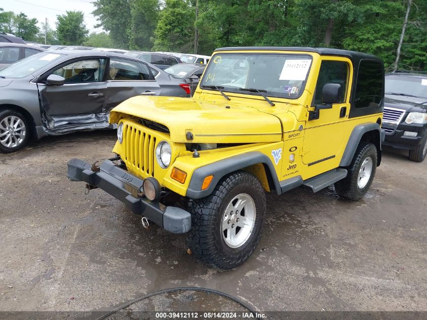 2005 Jeep Wrangler Sport VIN: 1J4FA49S85P384475 Lot: 39412112