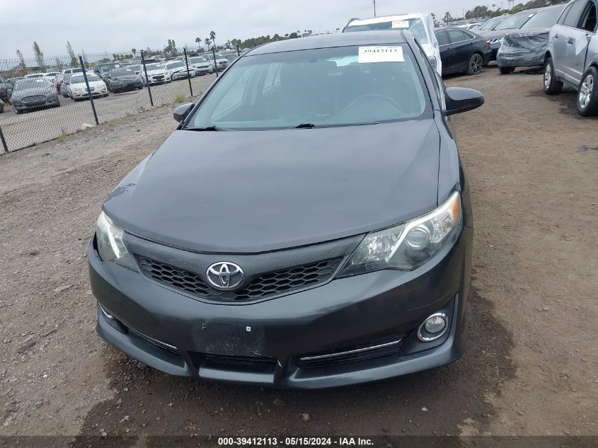 2013 Toyota Camry Se VIN: 4T1BF1FK4DU265469 Lot: 39412113