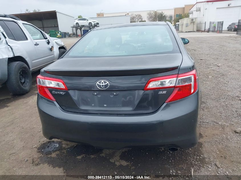 2013 Toyota Camry Se VIN: 4T1BF1FK4DU265469 Lot: 39412113