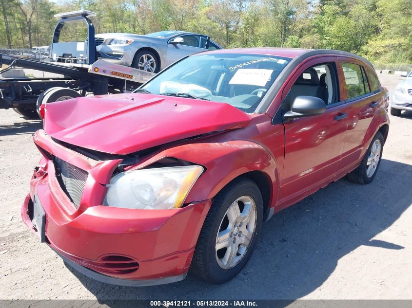 2008 Dodge Caliber Sxt VIN: 1B3HB48B98D587590 Lot: 39412121