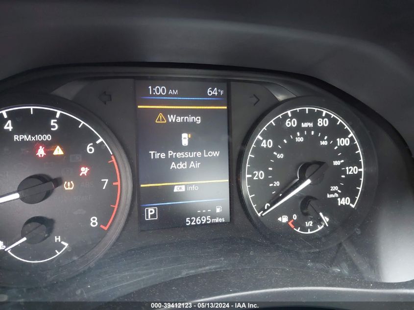 2021 Nissan Altima S Fwd VIN: 1N4BL4BV9MN386609 Lot: 39412123