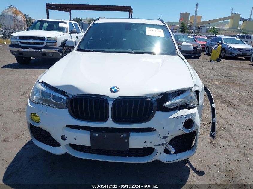 2016 BMW X3 xDrive35I VIN: 5UXWX7C5XG0K36508 Lot: 39412132