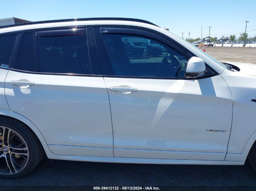 2016 BMW X3 XDRIVE35I - 5UXWX7C5XG0K36508