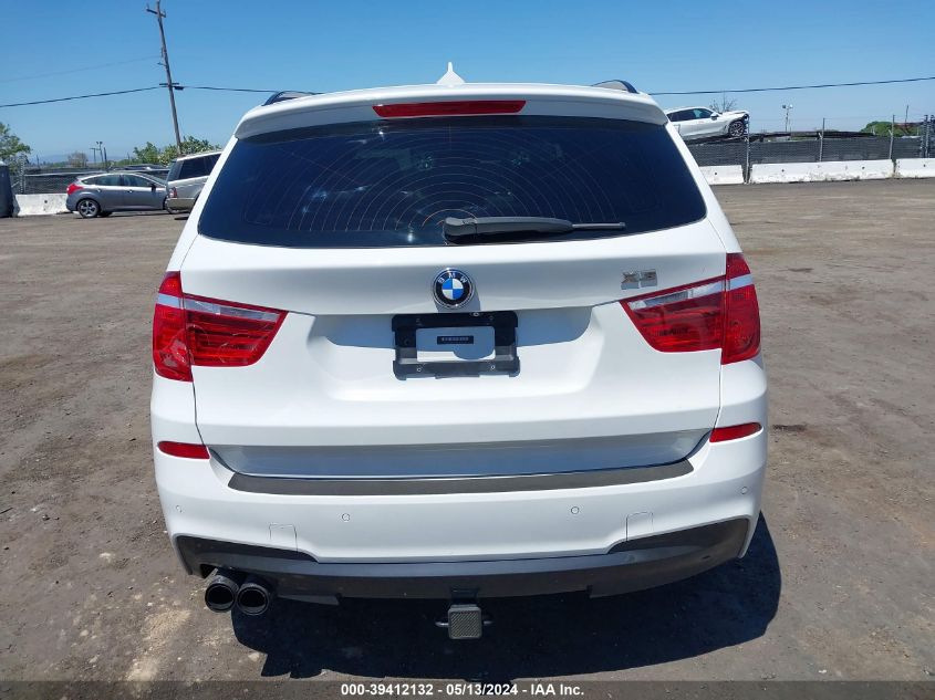 2016 BMW X3 xDrive35I VIN: 5UXWX7C5XG0K36508 Lot: 39412132