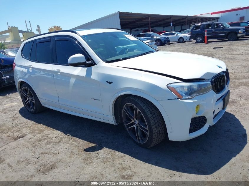 2016 BMW X3 XDRIVE35I - 5UXWX7C5XG0K36508