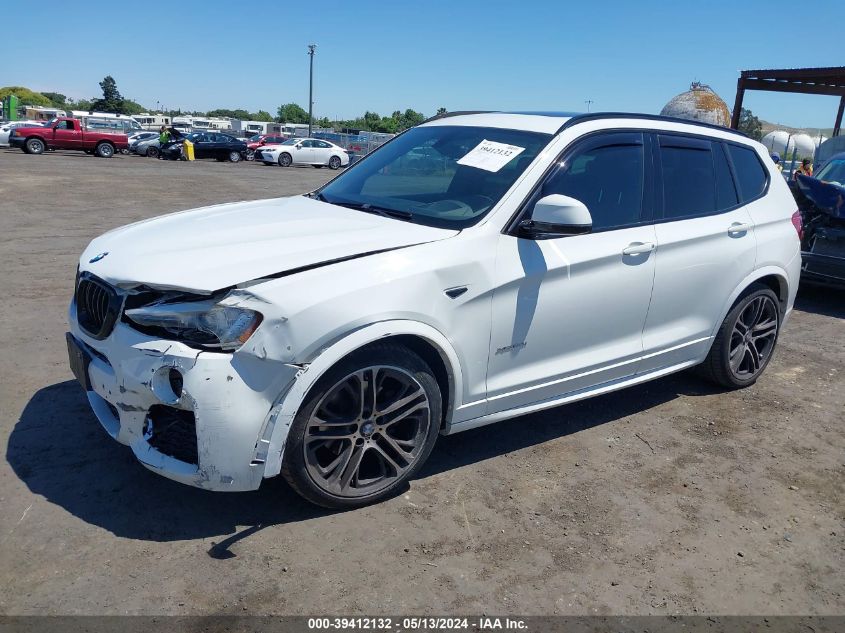 2016 BMW X3 XDRIVE35I - 5UXWX7C5XG0K36508