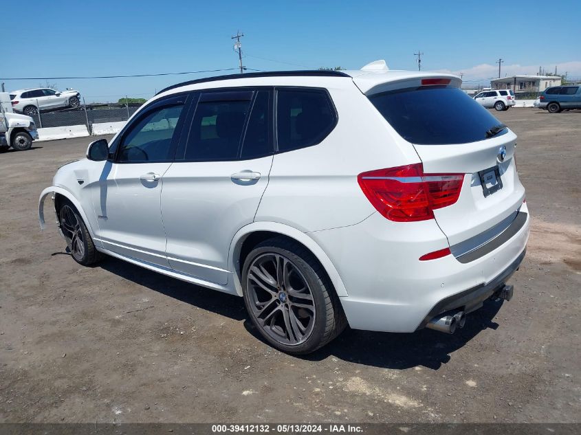 2016 BMW X3 XDRIVE35I - 5UXWX7C5XG0K36508