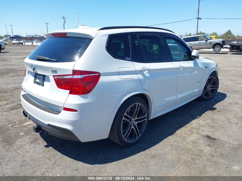 2016 BMW X3 XDRIVE35I - 5UXWX7C5XG0K36508